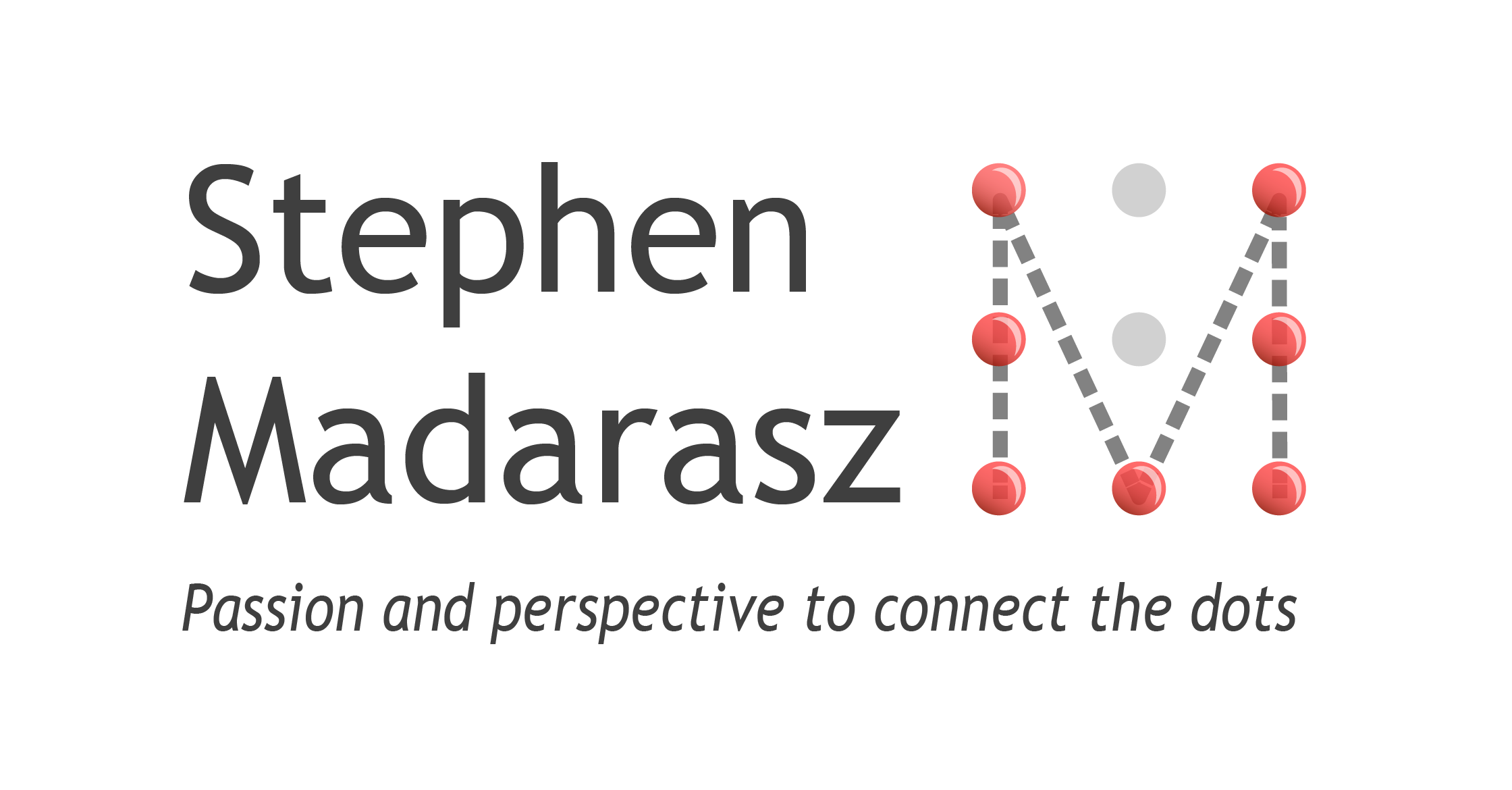 Stephen Madarasz | Passion and perspective to connect the dots